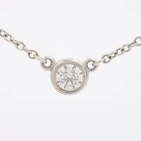 ティファニー バイザヤード 1P ダイヤ Pt950