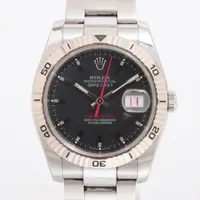 ロレックス デイトジャスト ターノグラフ 116264 SS×WG AT グレー文字盤