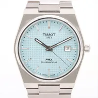 ティソ PRX T1374071135100 SS AT 青文字盤 Ａランク