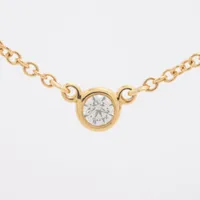 ティファニー バイザヤード 1P ダイヤ 750(YG)