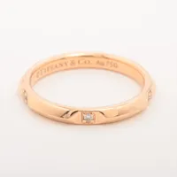 ティファニー トゥルーバンド ダイヤ 750(PG)