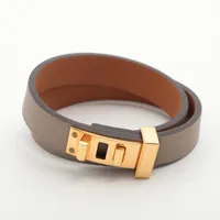 HERMES ミニドッグ ドゥブルトゥール E2802 美品 エルメス ミニドッグ ドゥブルトゥール レザー