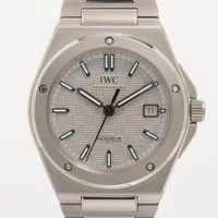 IWC インヂュニア TI AT シルバー文字盤 ＡＢランク