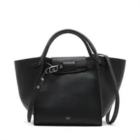 セリーヌ ビッグバッグ スモール レザー 2WAYハンドバッグ ブラック ＡＢランク