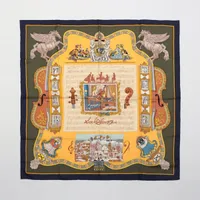 ☆美品☆ エルメス　 カレ90 IN SALZBURG ザルツブルクにて エルメス スカーフ カレ90 IN SALZBURG ザルツブルグにて シルク