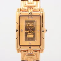 エルジン インゴット FK-929-C SS×GP QZ シャンパン文字盤
