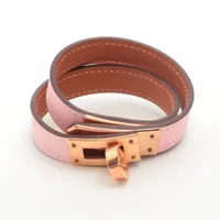 エルメス ケリーブレスレット ドゥブルトゥール レザー エルメス ケリーブレスレット ドゥブルトゥール レザー