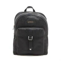 グッチ GGナイロン オフザグリッド ナイロン バックパック/リュック ブラック ＡＢランク