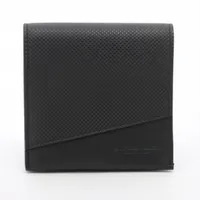ボッテガヴェネタ レザー コンパクトウォレット ブラック ＡＢランク