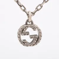 GUCCI グッチ ピアス インターロッキングG アラベスクピアス