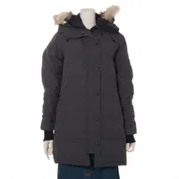 カナダグース SHELBURNE PARKA コットン×ポリエステル ダウンジャケット グレー ＡＢランク