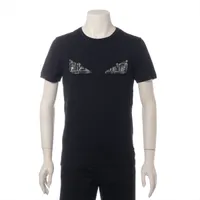 フェンディ モンスター コットン Tシャツ 19年 ブラック ＡＢランク