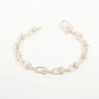 ティファニー ハードウェア スモール リンク 925 ブレスレット シルバー ＡＢランク
