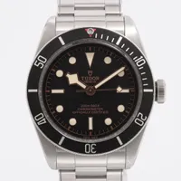 チュードル ヘリテージ ブラックベイ 79230N SS AT 黒文字盤