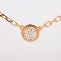 カルティエ ダムール SM ダイヤ 750(YG) ＡＢランク