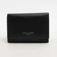 サンローランパリ ロゴ CFP485634 レザー キーケース ブラック ＡＢランク