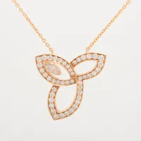 ハリーウィンストン リリークラスター ダイヤ 750(YG)