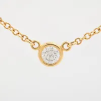 ティファニー バイザヤード 1P ダイヤ 750(YG)