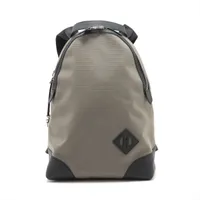 エルメス サック アド オールバック ヴォースイフト×トワルビヴァーク ブラック×カーキ シルバー金具 ＡＢランク