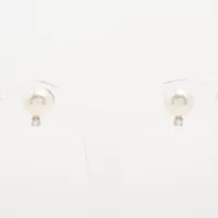 ミキモト 七宝 パール ピンブローチ K18(PG) ABランクの買取