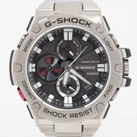 カシオ Gショック GST-B100D-1AJF SS ソーラー 黒文字盤 ＡＢランク