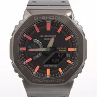 カシオ Gショック GM-B2100 SS ソーラー 黒文字盤 Ａランク