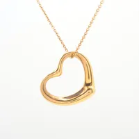 ティファニー オープンハート 750(YG)