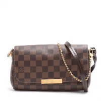 ルイヴィトン 18年 N41276 ﾀﾞﾐｴ ﾌｪｲﾎﾞﾘｯﾄPM 美品 LOUIS VUITTON ルイヴィトン N41276 ダミエ フェイボリットPM