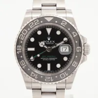 ロレックス GMTマスター Ⅱ 116710LN SS AT 黒文字盤