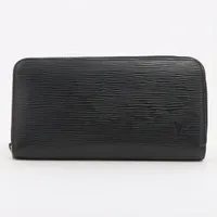 ヴィトン エピ ジッピーウォレット M61857 ラウンドジップウォレット ノワール ＡＢランク
