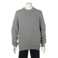 ヴィトン カシミヤ ニット 18AW グレー×イエロー ＡＢランク