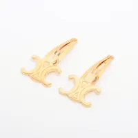 セリーヌ トリオンフ GP ヘアクリップ ゴールド ＡＢランク