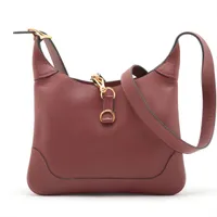 エルメス トリム24 エバーカラー ルージュアッシュ ゴールド金具 ＡＢランク