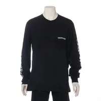 クロムハーツ スクロールラベル コットン ロングTシャツ ＡＢランク