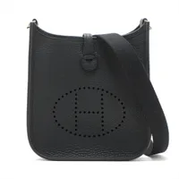 エルメス エブリン16 TPM トリヨンクレマンス ブラック ゴールド金具 Ａランク