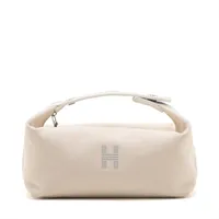 エルメス ブリッド ア ブラックPM キャンバス ベージュ シルバー金具 ＡＢランク