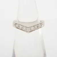 ティファニー Vバンド ダイヤ Pt950