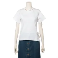 ヴィトン コットン×シルク Tシャツ 19SS ホワイト Ａランク