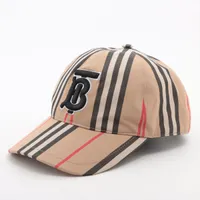 バーバリー TBロゴ コットン キャップ ベージュ ＡＢランク
