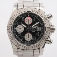 ブライトリング アベンジャーⅡ A13381 SS AT 黒文字盤