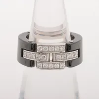 カルティエ マイヨンパンテール ダイヤ 750(WG)×セラミック