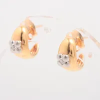 タサキ ダイヤ K18(YG)×Pt900