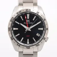 グランドセイコーGMT SBGN029 ネイビー文字盤　現行品 グランドセイコー クオーツ 9F GMTモデル SBGN029 メンズ