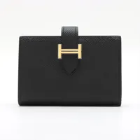 関税込み国内発送 エルメス ベアンコンビネ ミニウォレット ナタ HERMES (エルメス) ベアンコンビネ タッチ 財布 折財布 ナタ