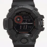 カシオ Gショック GW-9400BJ-1JF SS×ラバー ソーラー デジタル文字盤 Ａランク