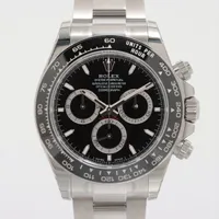 ロレックス コスモグラフデイトナ 126500LN SS AT 黒文字盤 Ｎランク