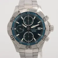 タグホイヤー アクアレーサー CAF2112.BA0809 SS AT 青文字盤