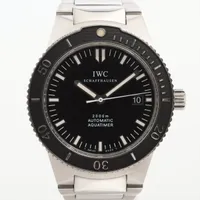 IWC アクアタイマー IW353602 SS AT 黒文字盤 2762357