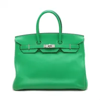 エルメス バーキン35 トゴ バンブー シルバー金具