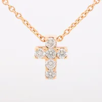 ヴァンクリーフ&アーペル ミニ クロアチュール ダイヤ 18Kt(YG)